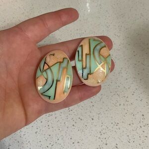 Art Deco vintage Style Earrings